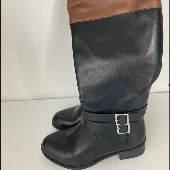 Arizona Side Zip up Riding Boots Sz 7 1/2 - Picture 2 of 12